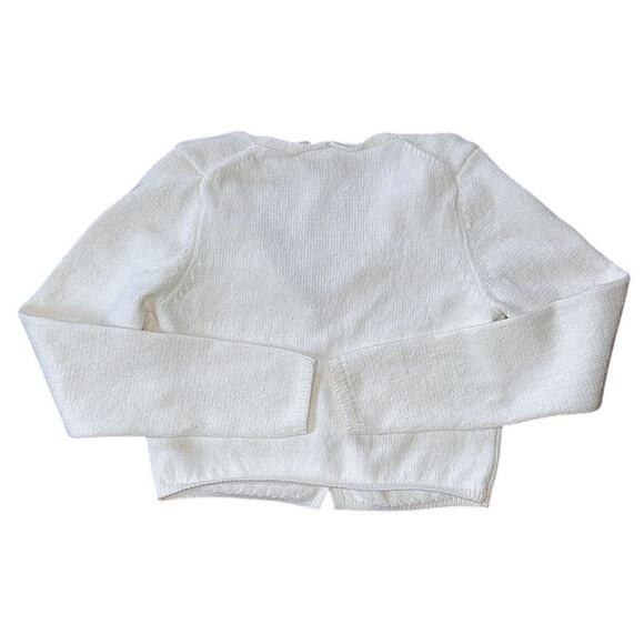 NWT Joie V-Neck Cotton Cardigan Sweater Size 6 - Picture 4 of 6